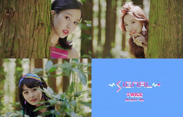 TWICE迷你四辑《SIGNAL》公开娜琏、MINA、志效的「β」预告影片