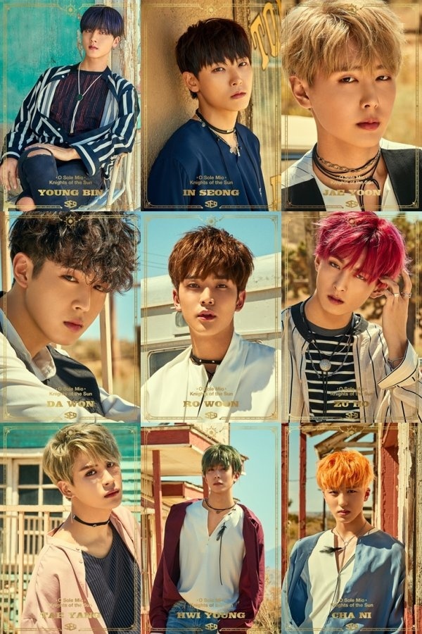 SF9回归预告照公开 十色少年演绎梦幻神话