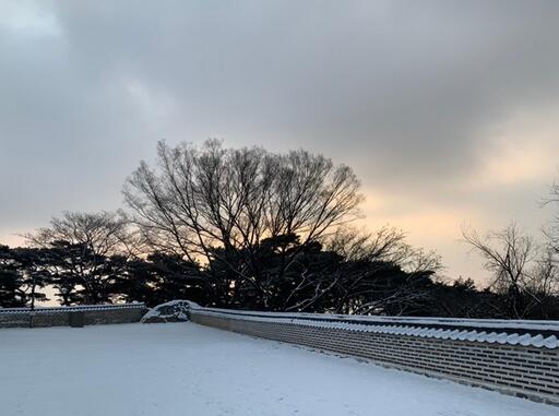 世界遗产--首尔南汉山城冬季雪景