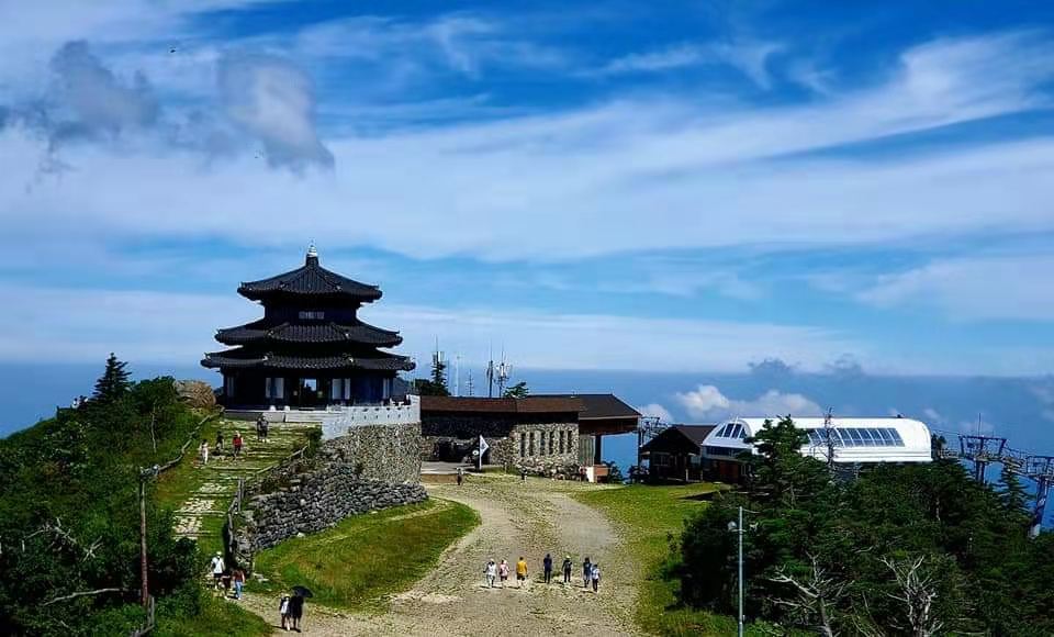 全罗北道德裕山夏季美景