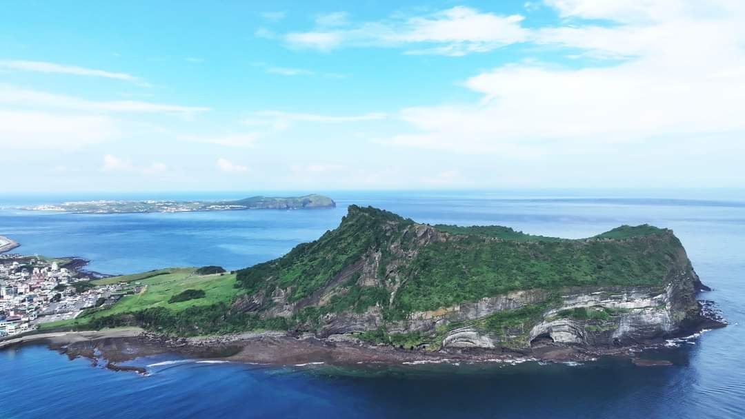 济州岛城山日出峰